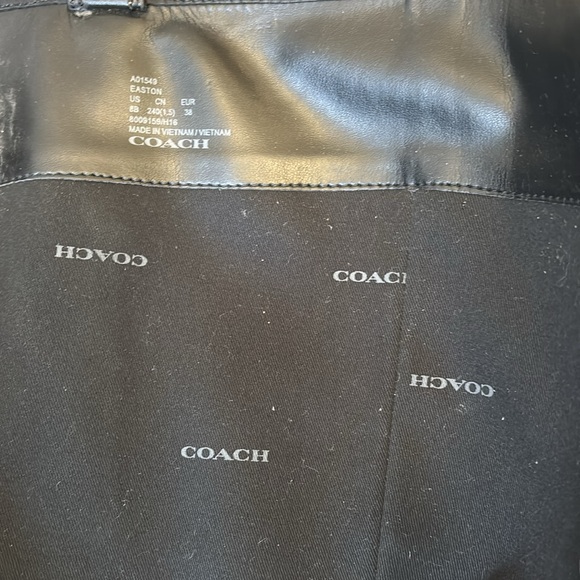 Black Coach riding boots - Picture 4 of 5